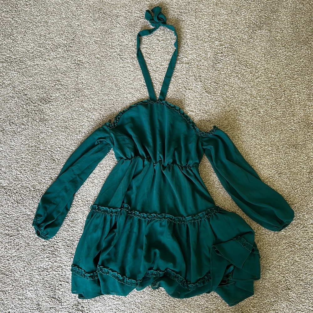 Neckholder dress short